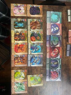 BAKUGAN game cards