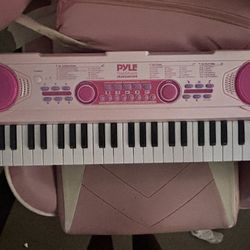 🎹 Pink Children’s Keyboard – 61 Keys, 100 Tones & Rhythms