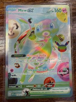 Mew EX 158 30th Anniversary