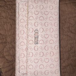 Pink Guess Wallet For Women 