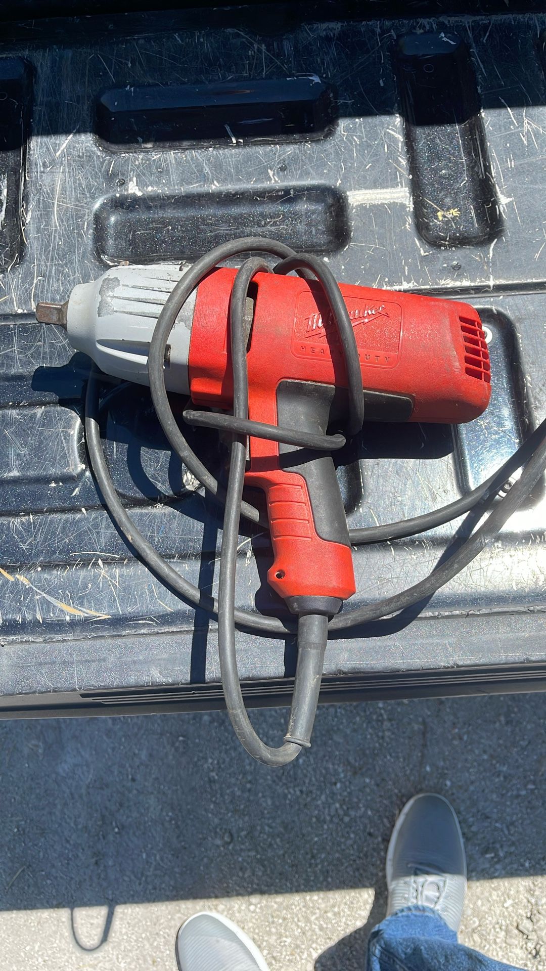Milwaukee Corded Impact Wrench & Tools