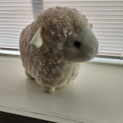 Plush White Lamb