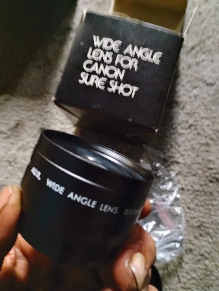 LENMAR AUX 35 Auxillary Lens Set For CANON AF-35M SURE SHOT **OPEN