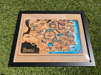 Zelda BOTW Map