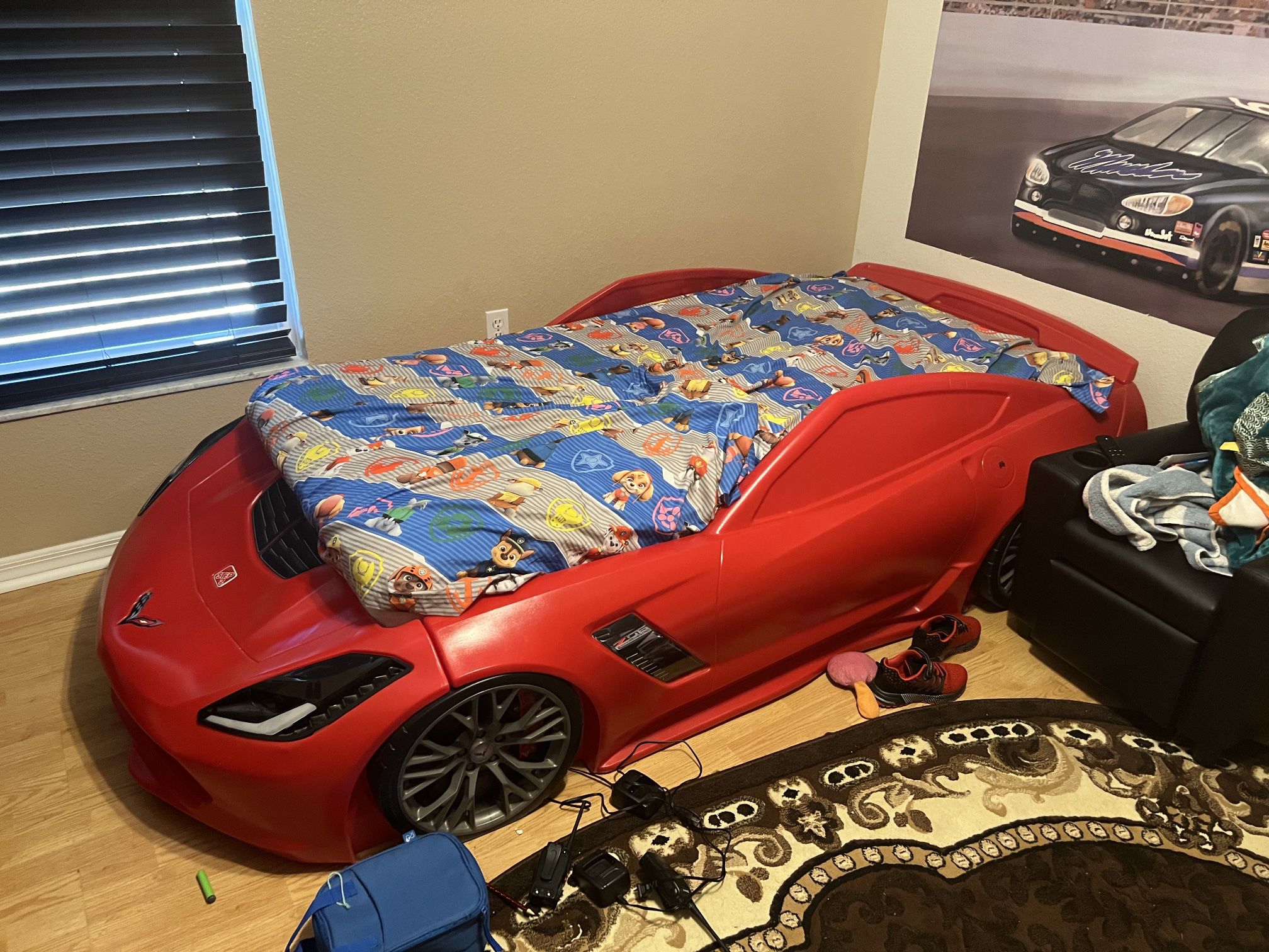 Racing Car Twin Bed Frame
