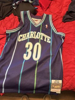 Dell Curry Hornets Xl Jersey 