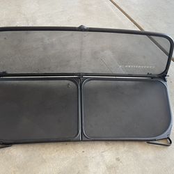 convertible Wind Deflector for a Chevy Camaro