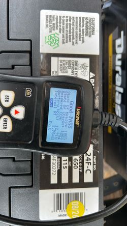 CAR BATTERY GROUP 24 F CCA 650