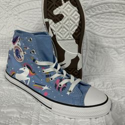 Girls Unicorn Converse