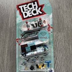 NEW Tech Deck x Diamond Supply Co. 4 Pack Deck Set
