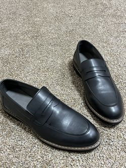 Men’s Black Leather Loafers – Brand New (No Box) 👞✨