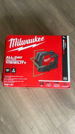 Milwaukee laser set. Model 3521-21