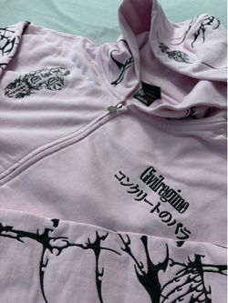 Civil regime zip up hoodie