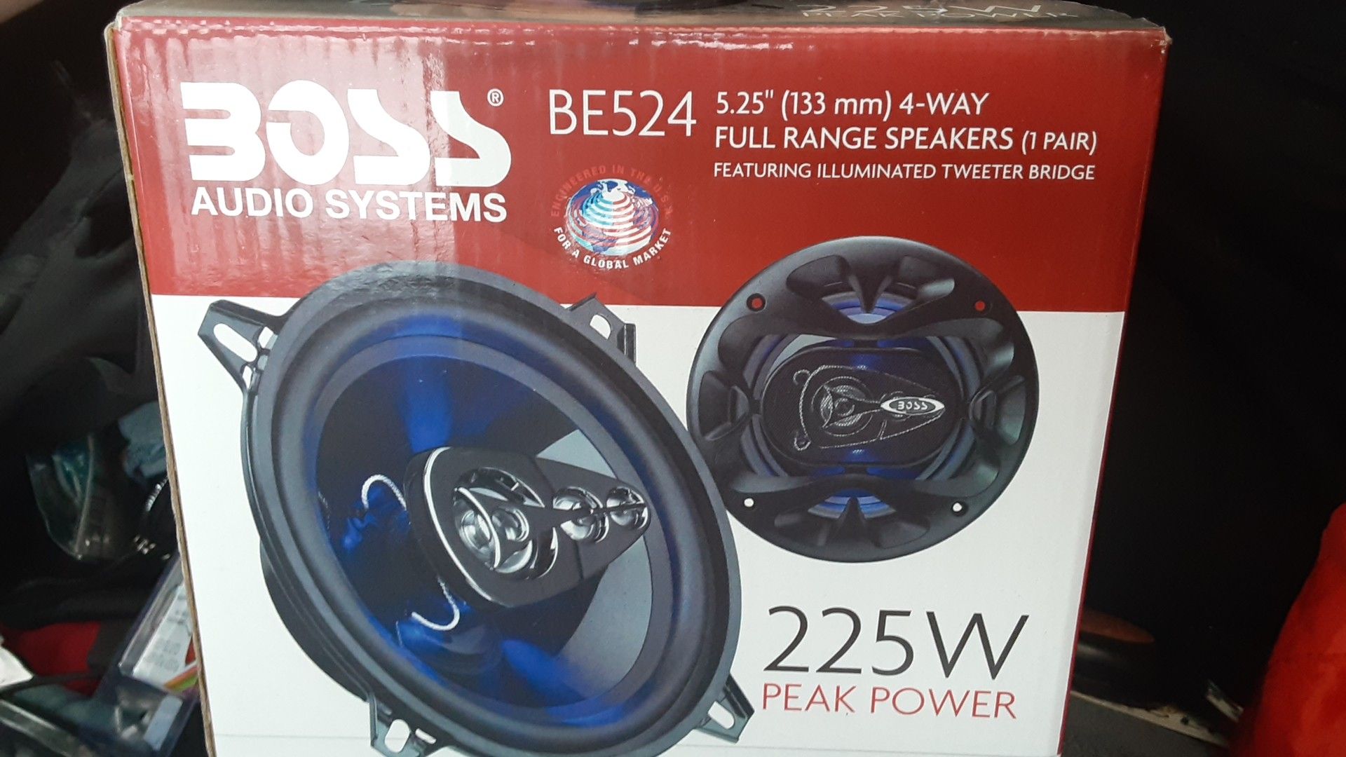 Boss 5.25" speakers