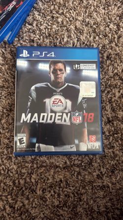 Madden NFL 18 Tom Brady PS4