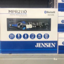 Jensen Single Din Bluetooth Stereo On Sale For 69.99 
