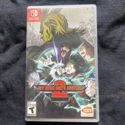 My Hero Ones Justice 2 Nintendo Switch.
