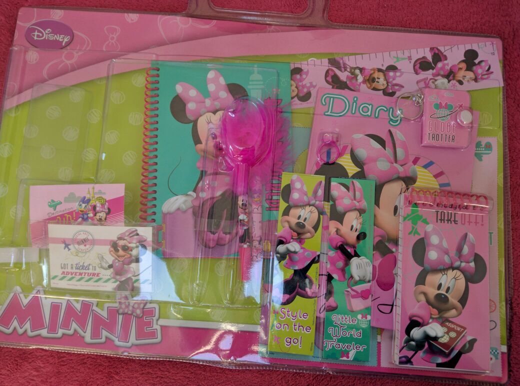 Disney Minnie stationary set