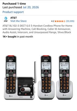 AT&T Cordless phones