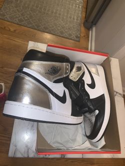 Air Jordan 1 Silver Toe DS 100% Authentic