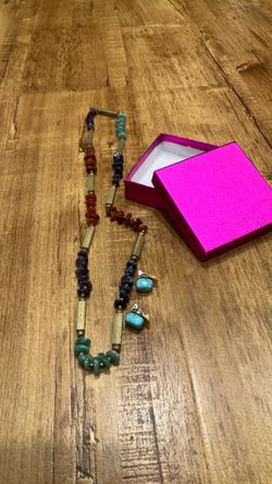 Rinestone Necklace and Earrings