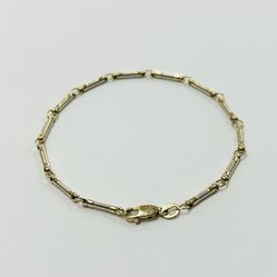 14K yellow gold bracelet 