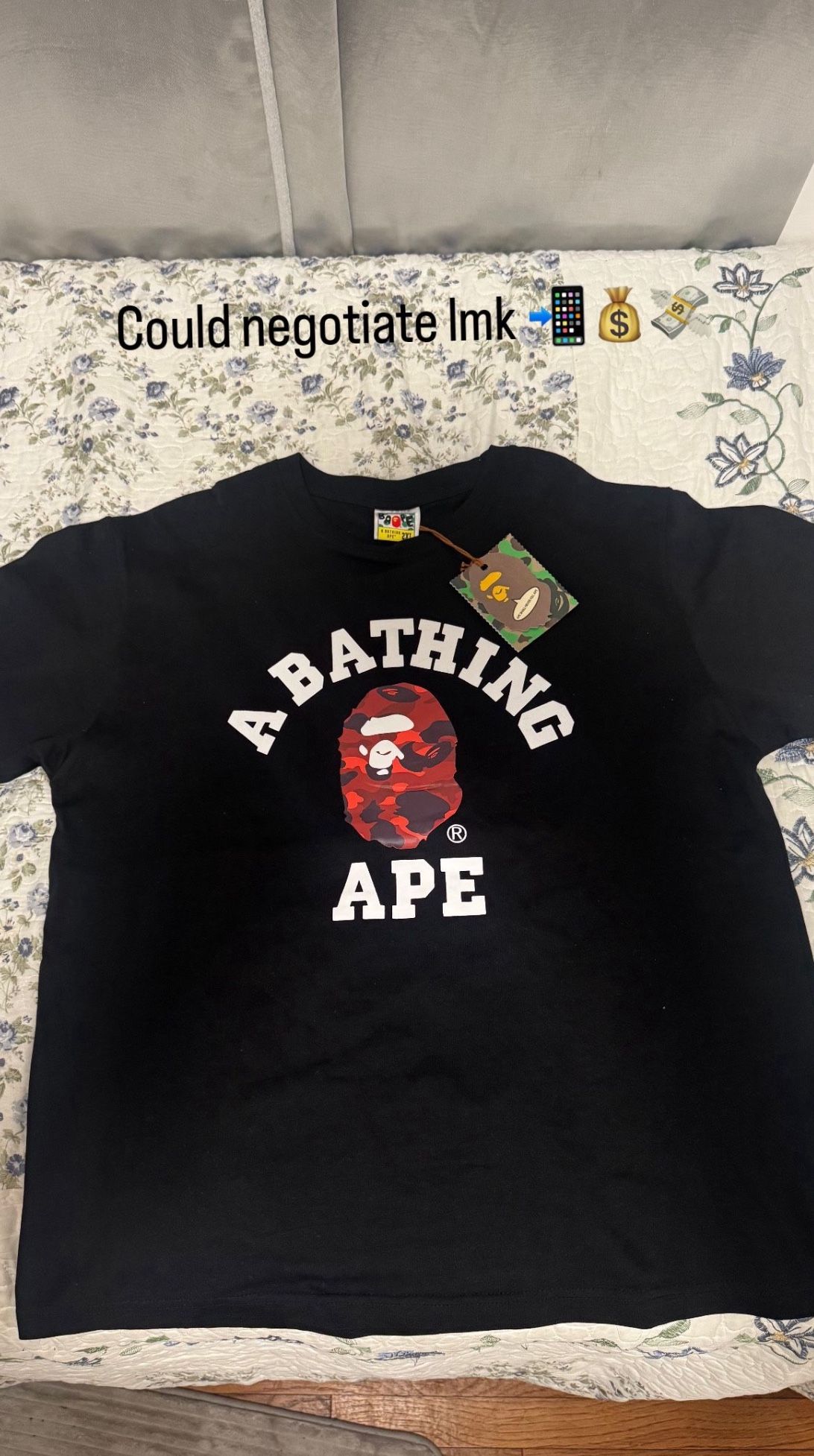 Bathing Ape T Shirt 2xl