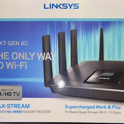 ** LINKSYS EA9400 WI-FI TRI-BAND ROUTER **