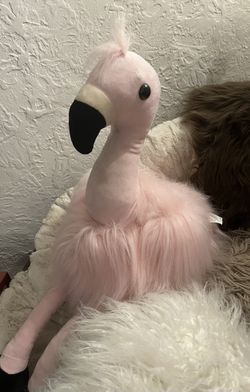 🦩30” Plush Pink Flamingo