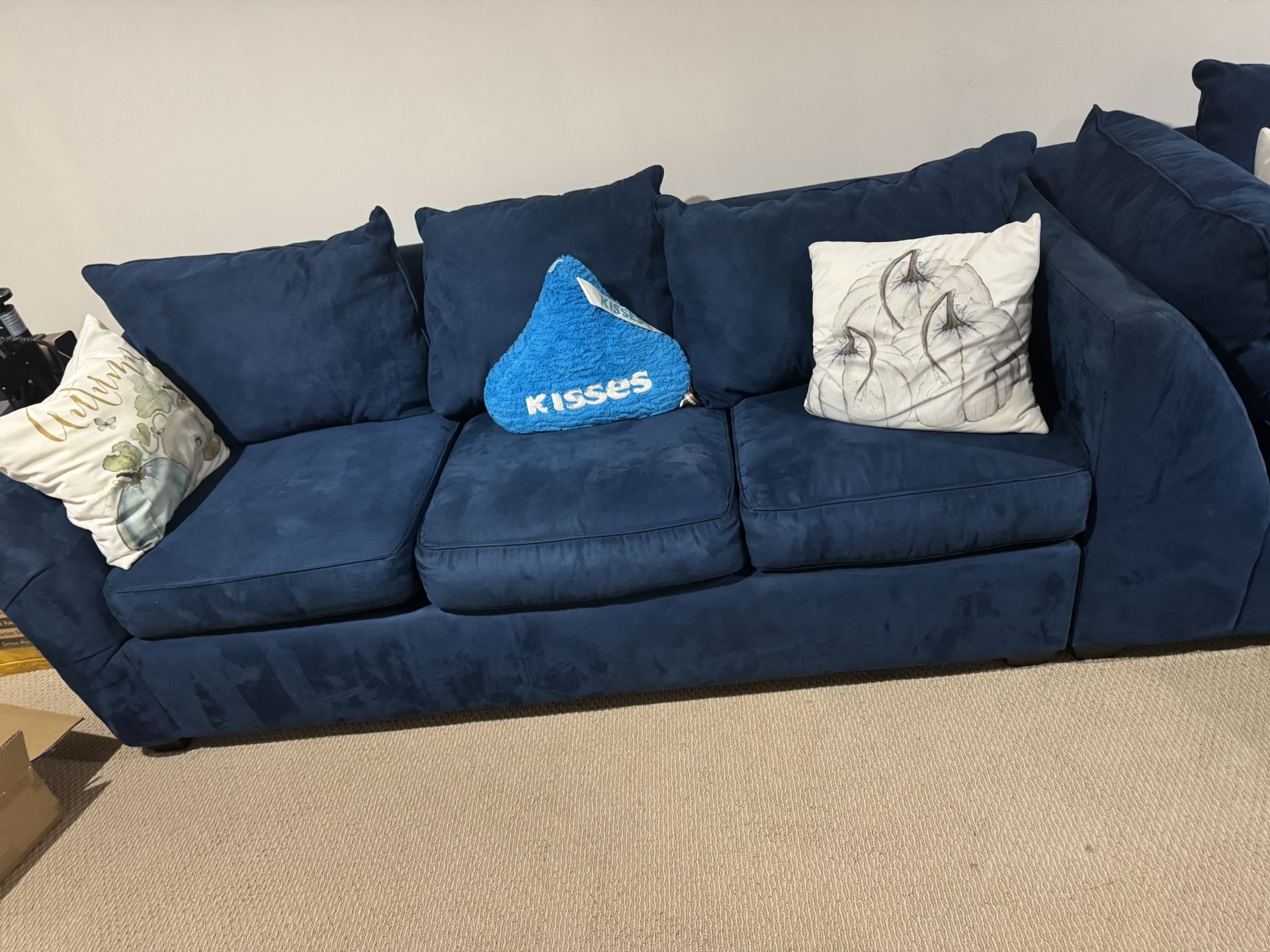Blue Sectional