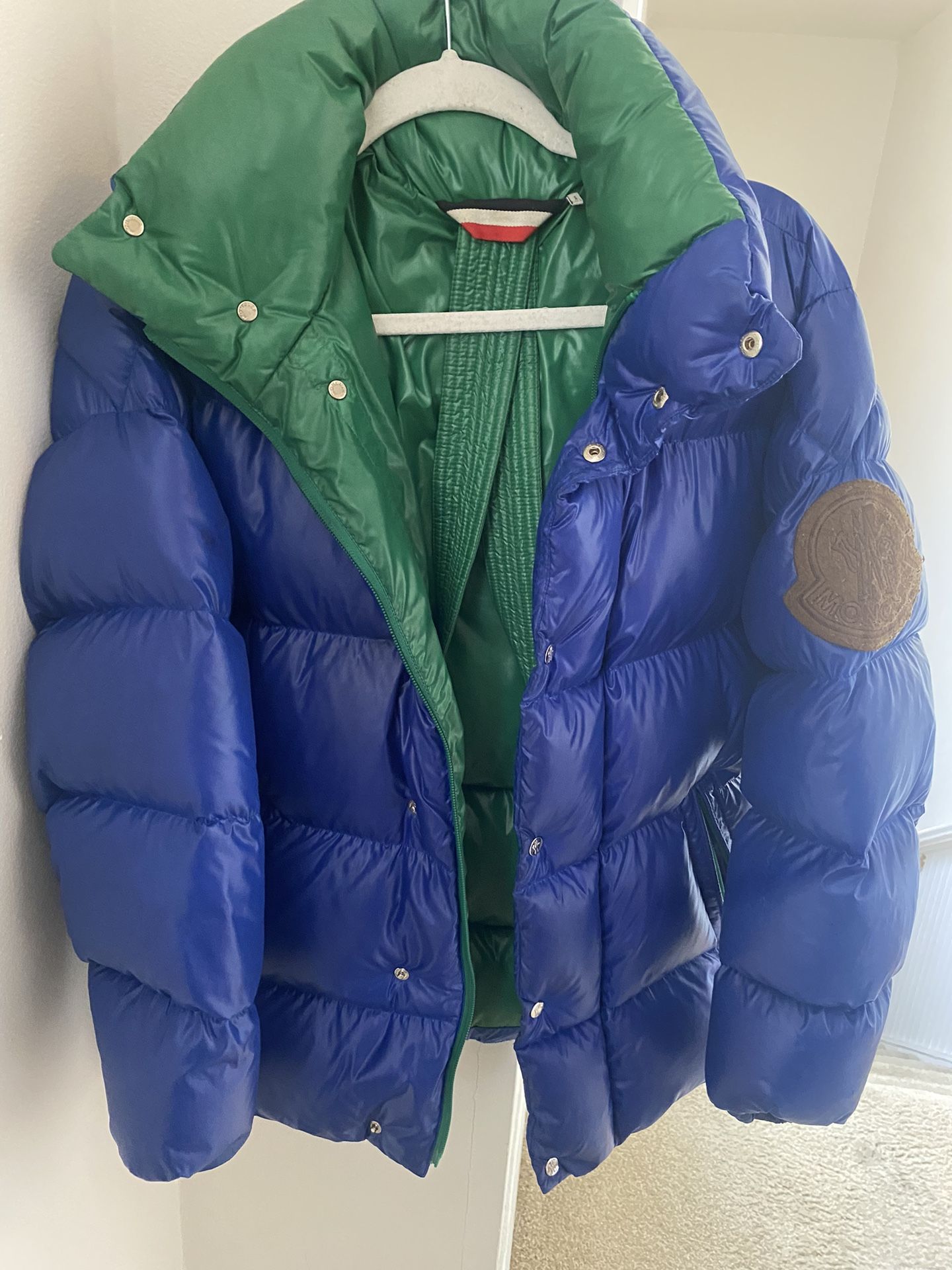 Moncler Coat Blue