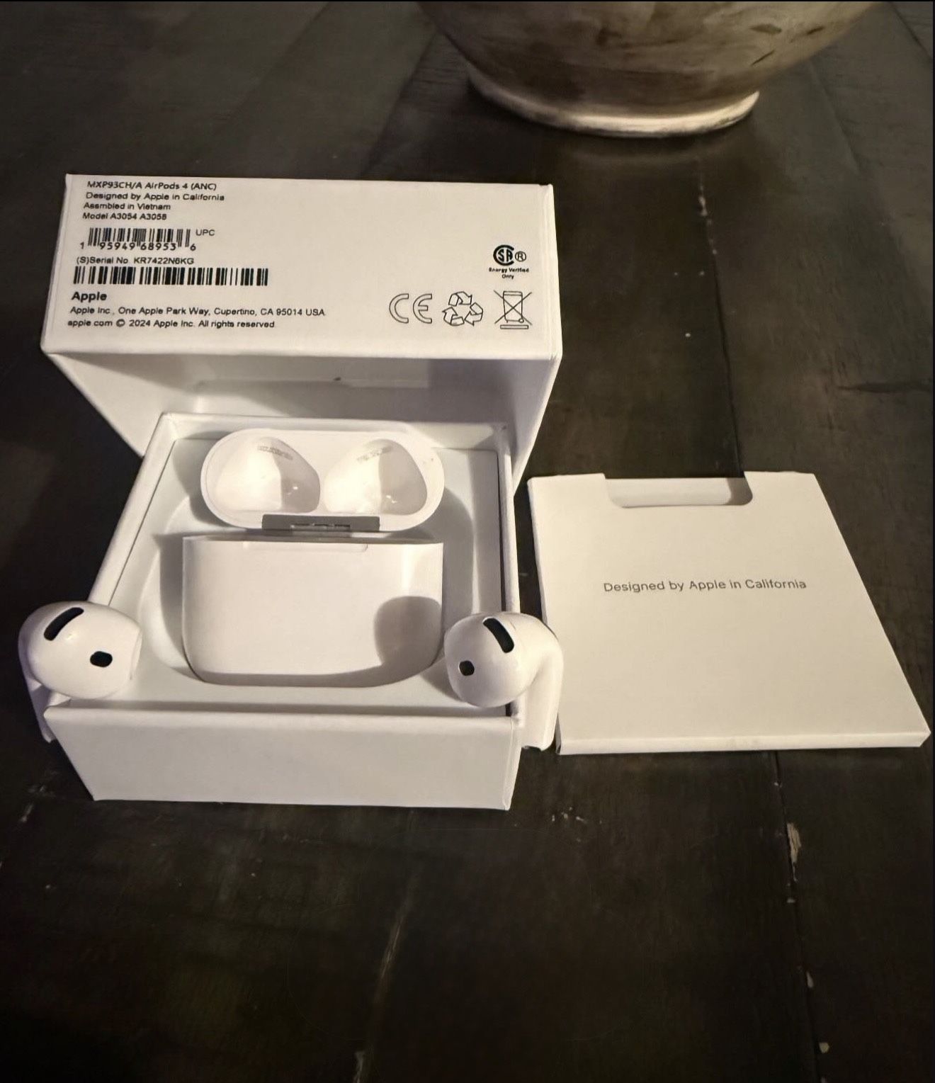 🎧 Brand New Apple AirPods 4 (ANC) – $80 Only! 🔥