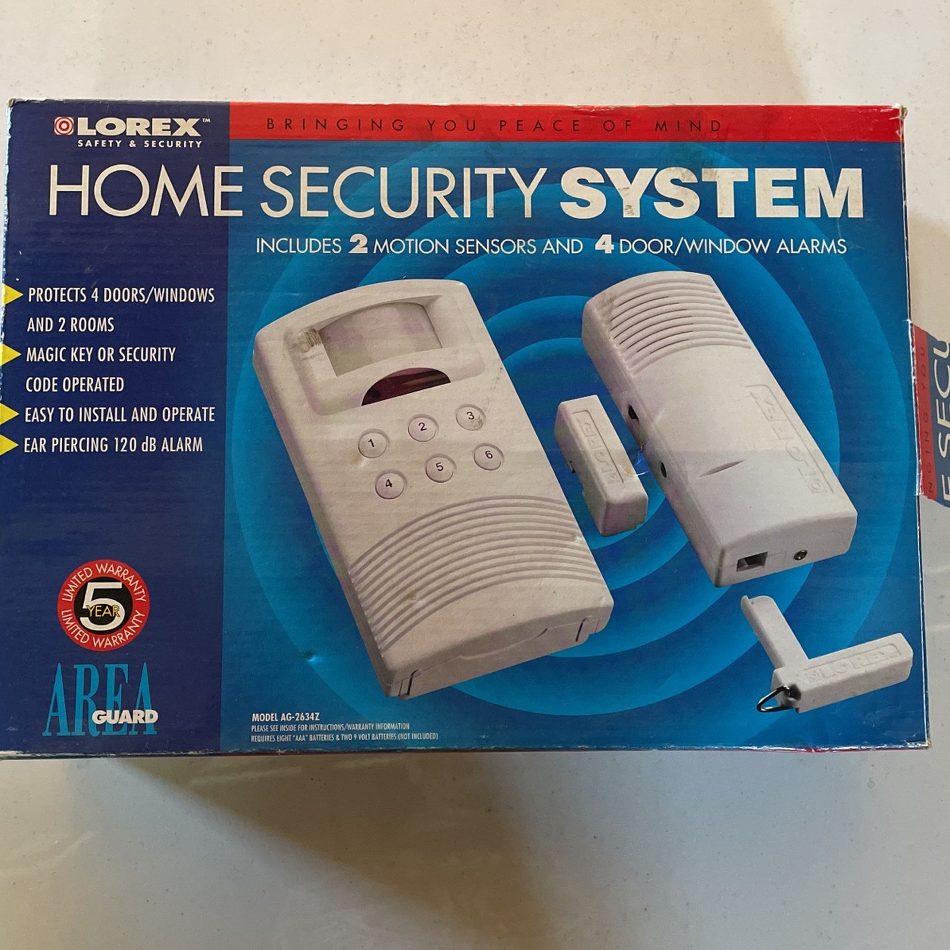 Loren. Home security system.