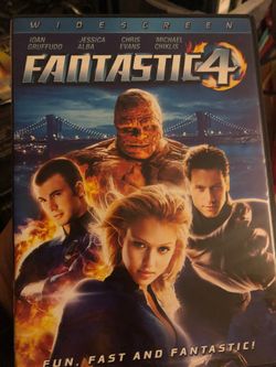 Fantastic 4 - widescreen DVD