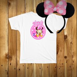 Minnie Mouse Shirt 3T Disney Shirt And Ears