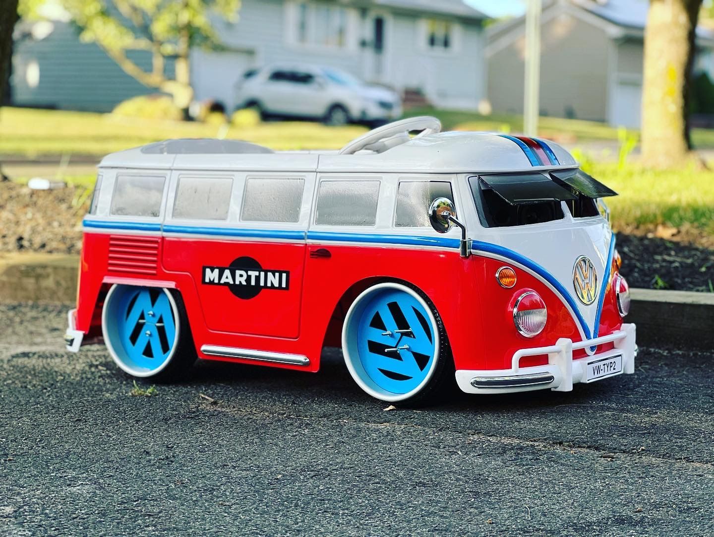 Custom Power Wheels VW Bus/ Remote Control
