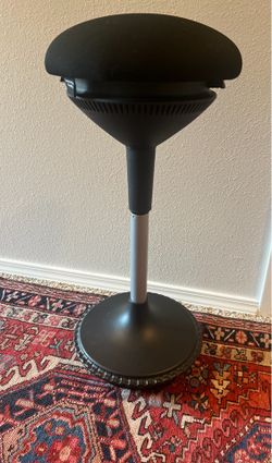 Autonomous ErgoStool - Height-Adjustable Active Sitting Office Chair & Ergonomic Standing Desk Swivel Stool