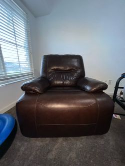 Brown Leather reclining Chair