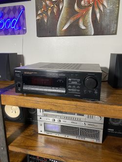 Vintage 1990s Sony STR-D865 FM Stereo Receiver – 100W Dolby Surround Powerhouse with Phono Input!