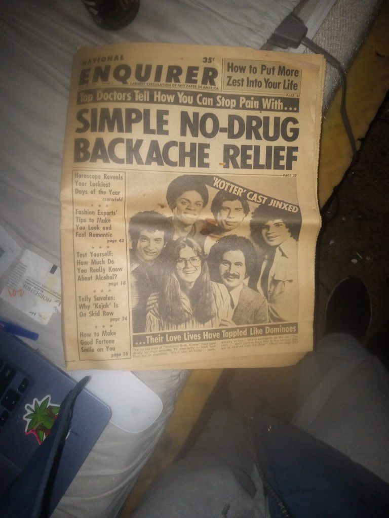 National Enquirer March 28th 1978
