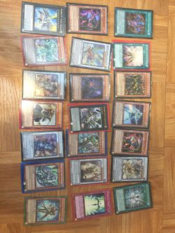 Yugio cards.