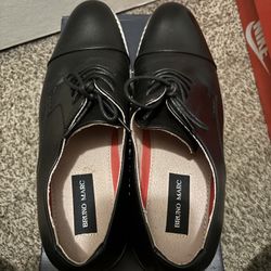 Bruno Marc Black Dressing Shoes Size 11