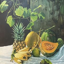 Cuban Award Winning Artist Rensol G Mendez Landscape Painting