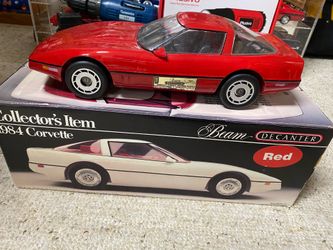 CHEVY CORVETTE JIM BEAN DECANTER