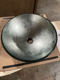 Vigo Glass Vessel Sink X2