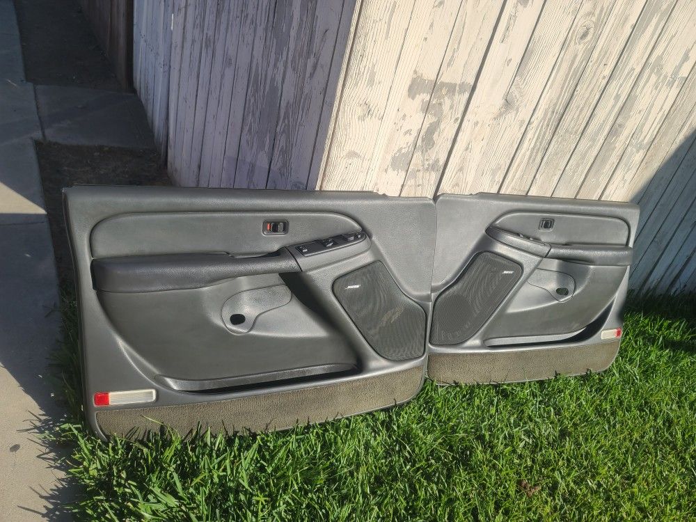 2003 To 2007 Silverado ,Sierra Pkwer Door Panels