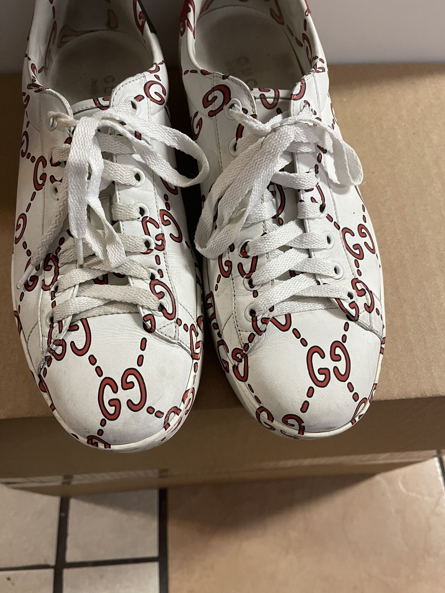 Trendy Gucci Sneakers Men Size 8