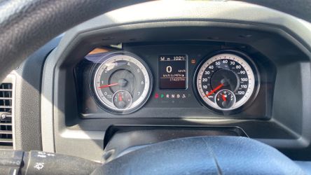 Dodge ram 1500 black 4 doors