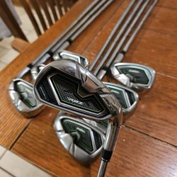 EXCELLENT CONDITION! TAYLORMADE RBZ GOLF CLUB IRON SET 