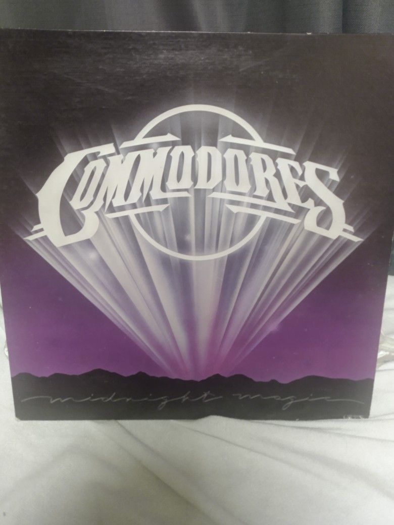 Vintage Commodores Midnight Magic Album Cover And Jacket Only No Records